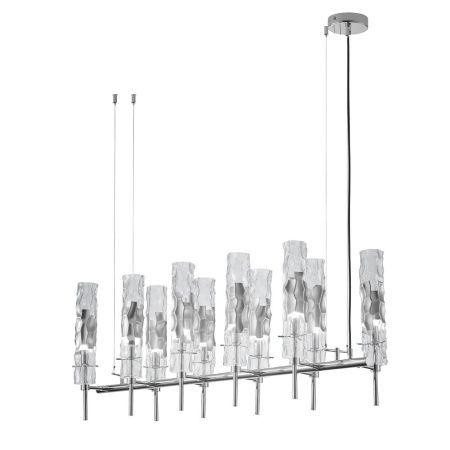 Люстра подвесная Crystal Lux Primavera (Примавера) PRIMAVERA SP10 CHROME