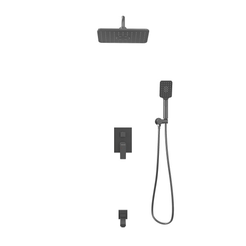 Душевая система Grossman Classic 501.K35.04.420 встраиваемая в стену цвет графит - фото 2
