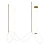 Светильник подвесной Loft It Thread 10388P/C Brass