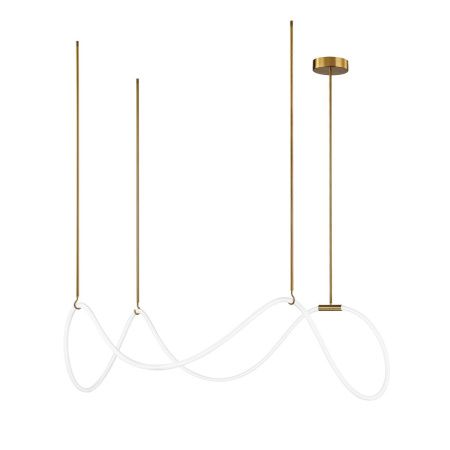 Светильник подвесной Loft It Thread 10388P/C Brass