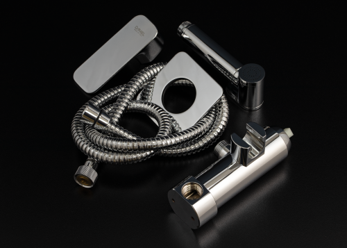 Гигиенический душ со смесителем Daniel TA645BP4DCCR хром - фото 4