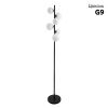 Торшер Arte Lamp Gemini (Гемини) A2243PN-6BK