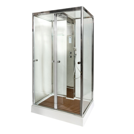 Душевая кабина AvaCan Z122STEAM 120х90 прямоугольная с крышей ориентация универсальная