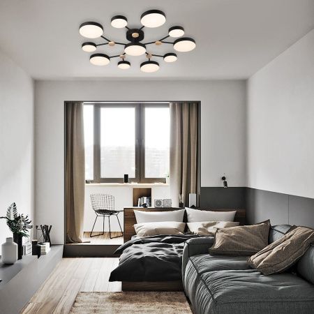 Люстра потолочная LED4U L3201-960 BK