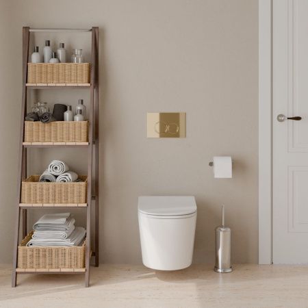 Комплект унитаз с инталляцией и клавишей смыва Iberica Blanca BURGOS ALTO IB001.BRA.231.826