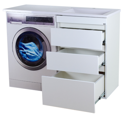 Тумба под раковину Misty Фостер Э-Фос01055-01Н3Я 60х50 напольная цвет белый