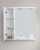Зеркало-шкаф BelBagno Fly-Marino MARINO-SPC-600/750-1A-BL-P-R 60х80 подвесной цвет белый