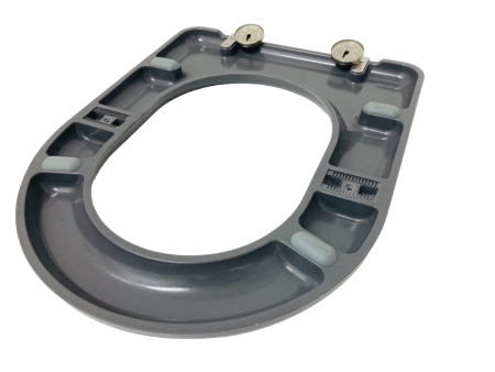 Унитаз напольный с бачком Dstrana 4620 белый без сиденья безободковый каскадный смыв