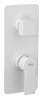 Смеситель для душа Remer Energy EY93KBBO встраиваемый в стену белый