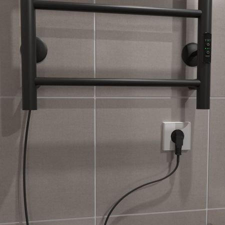 Полотенцесушитель электрический Тругор Аспект Пэк сп АспектПэксп1/6040чернВГП 45х60 черный