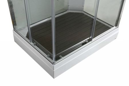 Душевая кабина AvaCan K K2810 100х80 прямоугольная с крышей ориентация универсальная