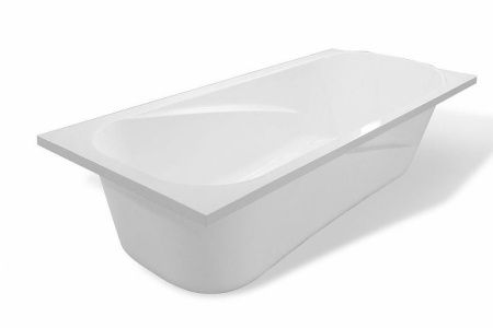 Ванна из литьевго мрамора Taliente Bolseno BL18080 180х80 пристенная прямоугольная без ножек и каркаса