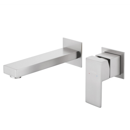 Смеситель ABBER Daheim AF8212SP встраиваемый в стену сатин