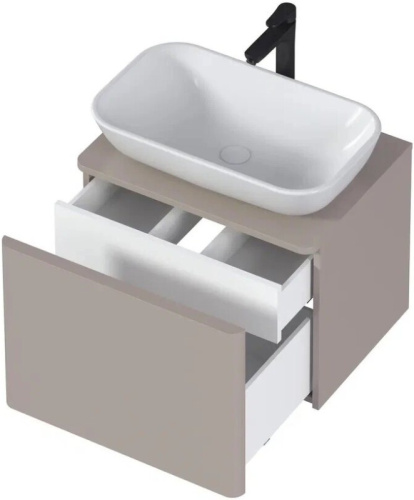 Тумба под раковину 1MarKa Ц0000031564 60х44х45 цвет кофе - фото 2