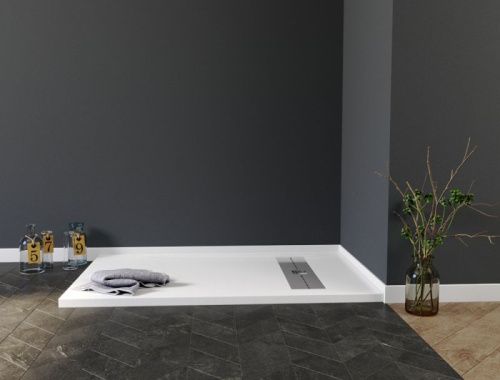 Душевой поддон из искусственного камня Aquanet Delight 00255443 140х80 белый без каркаса - фото 5