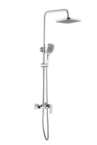 Душевая стойка Shevanik S9736 настенная цвет хром - фото 2