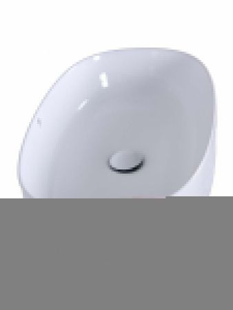 Раковина из сантехнического фарфора Orange B07-540W 50х40 накладная цвет белый
