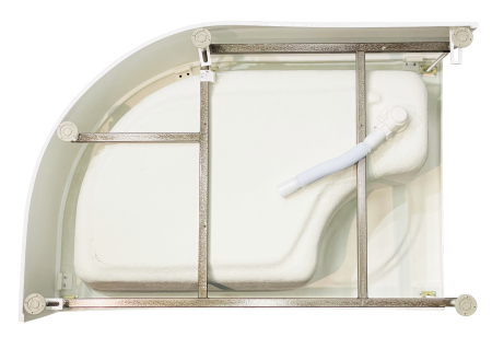 Душевой поддон Royal Bath BK RB8120BK-R 120х80 акрил белый с ножками