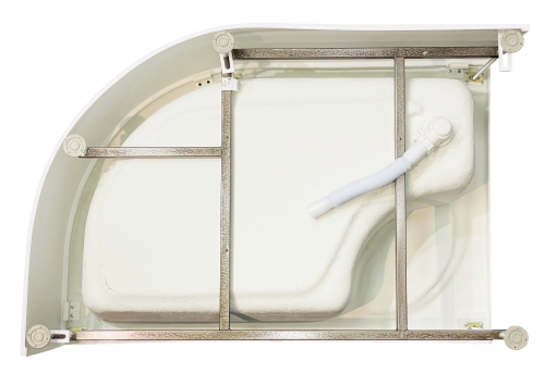 Душевой поддон Royal Bath BK RB8120BK-R 120х80 акрил белый - фото 3