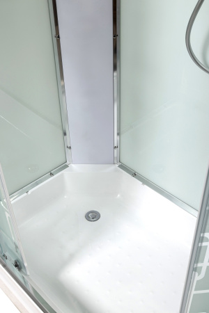 Душевая кабина AvaCan EM2712LEL 120х80 асимметричная с крышей ориентация левая