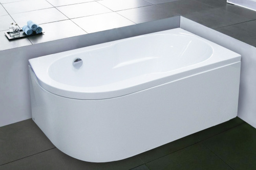 Ванна акриловая Royal Bath AZUR RB614203R 170х80 пристенная асимметричная - фото 2