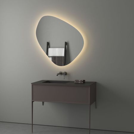 Зеркало с подсветкой Evoform Ledshine BY 2576 90х90 подвесное