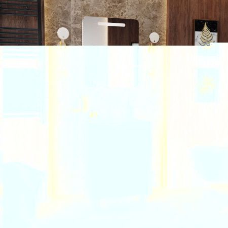 Тумба под раковину Onika Стрим 106154 60х40 напольная цвет белый