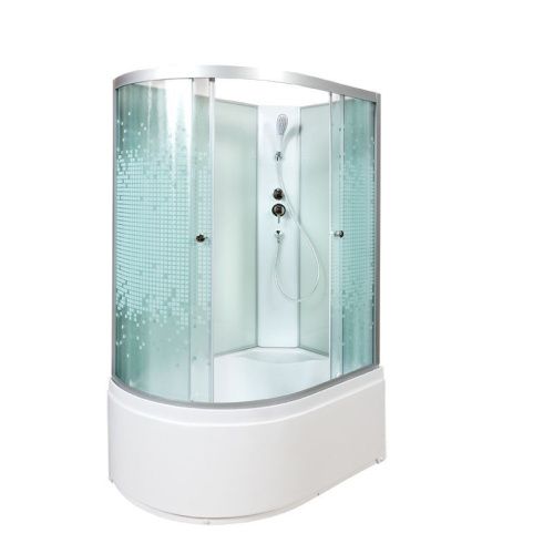 Душевая кабина AvaCan L920RNGM 120х80 асимметричная без крыши ориентация правая