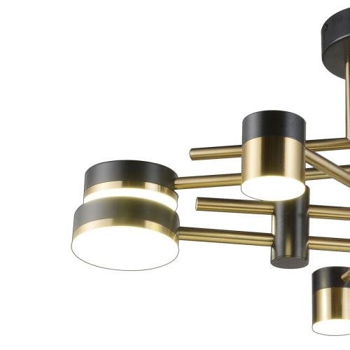 Люстра потолочная Natali Kovaltseva Loft Led (Лофт Лед) LED LAMPS 81369 GOLD BLACK - фото 2