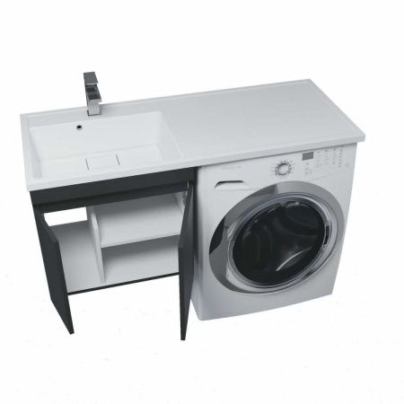 Тумба с раковиной Uperwood Magenta 51930205152 120х50 цвет черный