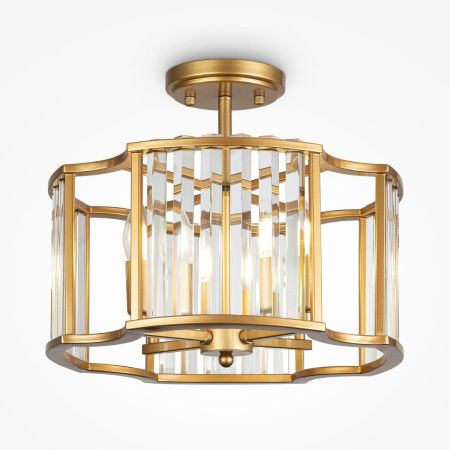 Люстра на штанге Maytoni Solar (Солнечный) MOD087CL-04G