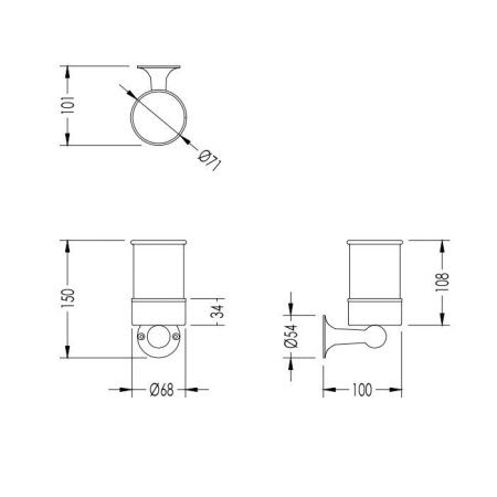 Стакан Devon Devon New York NY103CR