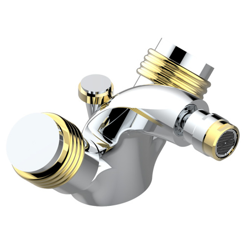 Смеситель THG Diplomate grooved rings U4B-G02-3202 на биде хром - фото 2