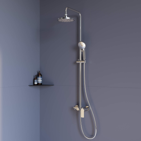 Душевая стойка RGW Shower Panels 59140126-01 настенная цвет хром