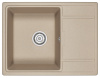 Кухонная мойка Granula 6503, ПЕСОК 65х50 цвет бежевый поверхность матовая