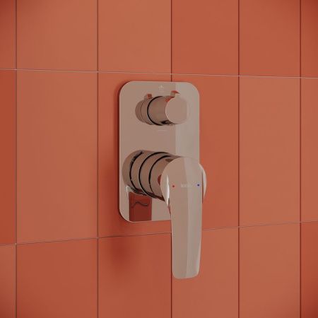 Смеситель для душа IDDIS Ray RAYSB00i67 встраиваемый в стену хром