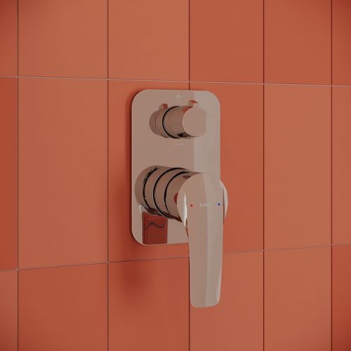 Смеситель для душа Iddis Ray RAYSB00i67 встраиваемый в стену хром - фото 2