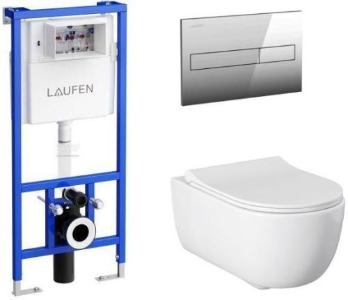 Унитаз с инсталляцией Allen Brau Priority 00316508 подвесной