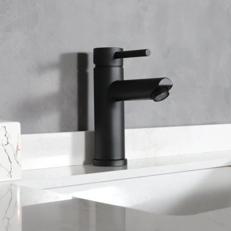 Смеситель Gid Cascada Berlin SS080-BM-K (SS080BMK) на раковину черный матовый