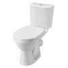 Унитаз-компакт напольный с бачком Santek Бореаль 1WH302143 белый с сиденьем каскадный смыв
