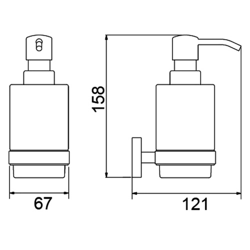 Дозатор Timo Saona 13039/17 - фото 2 Дозатор Timo Saona 13039/17 - фото 2