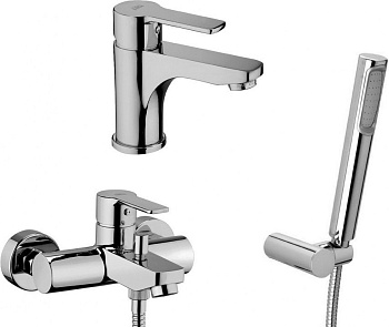 Комплект смесителей Paffoni Red 255123 хром