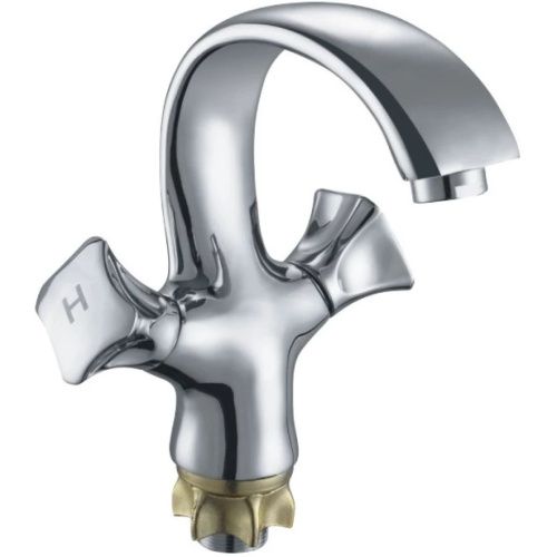 Смеситель Fmark FM1038 на раковину хром - фото 2