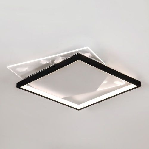Светильник потолочный LED4U L1042-500 BK - фото 3