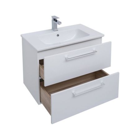 Тумба под раковину Dreja Gio 77.0103W 80х50 подвесная цвет белый