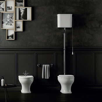 Бачок для унитаза Azzurra Jubilaeum CHCSAL000000BI/(CHA400/С bi)