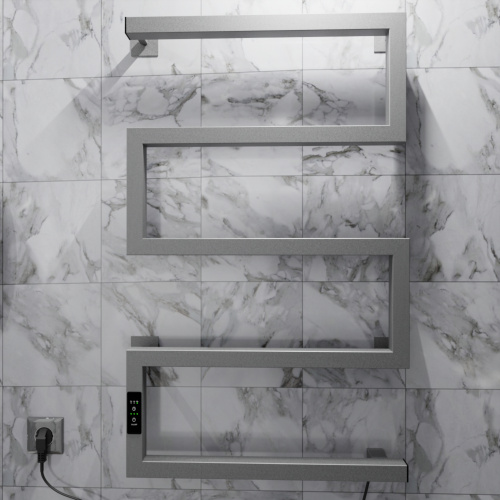 Полотенцесушитель Altasan ШалимарПроф ШалимарПроф8050Г подвесной 51х83 электрический графит - фото 4