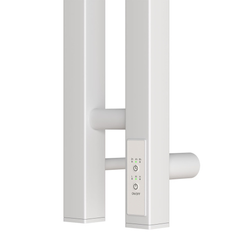 Полотенцесушитель Point Гермес PN13812W 11х119 электрический белый - фото 4