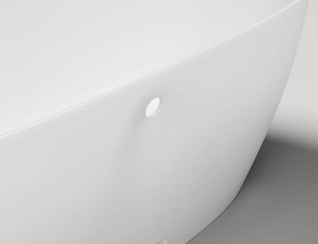 Ванна из литьевго мрамора Salini SOFIA 103711GF 165х75 отдельностоящая овальная