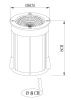 Ландшафтный светильник Arte Lamp Piazza (Пиазза) A6205IN-1SS